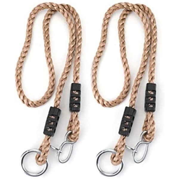OKZ Gungsats - 2 justerbara rep - 110-180 cm - Upphängningssystem ingår - Slitstark polypropen