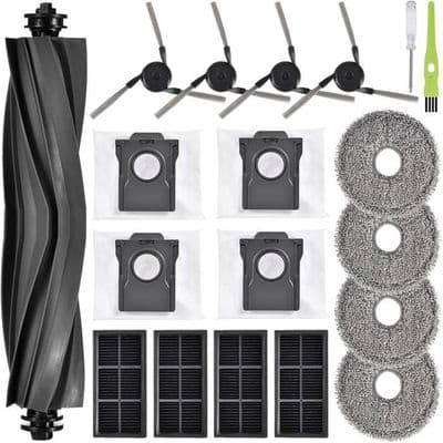 Tilbehørssett for Dreame X40 Ultra Complete / X40 Master / L40 Ultra / Mova P50 Pro Ultra Robotstøvsuger