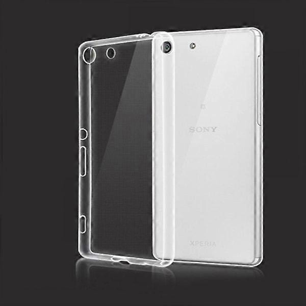 Sony Xperia M5 Skal i transparent gummi, Transparent