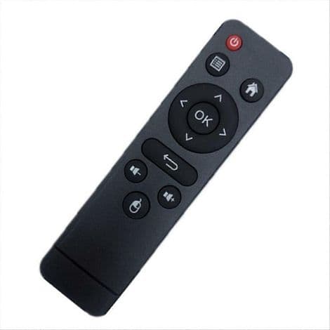 Fjärrkontroll för H96 MAX 331/ Max X3 /MINI V8/ MAX H616 Smart TV Box Android 10/9.0 4K Media Play Svart