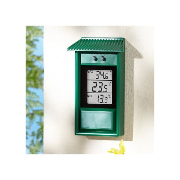 Elektronisk udendørstermometer - med min/max