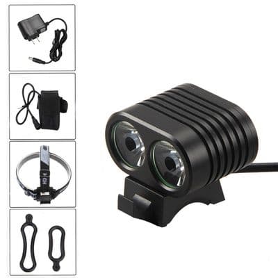 Oppladbar LED-hodelykt med bevegelsessensor - Camping, lesing, fotturer