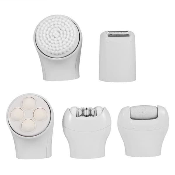 5-i-1 Genopladelig Elektrisk Ansigts Epilator og Massager til Kvinder