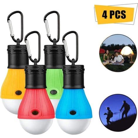 Campinglampe, bærbar teltlampe, LED campinglanterne, camping