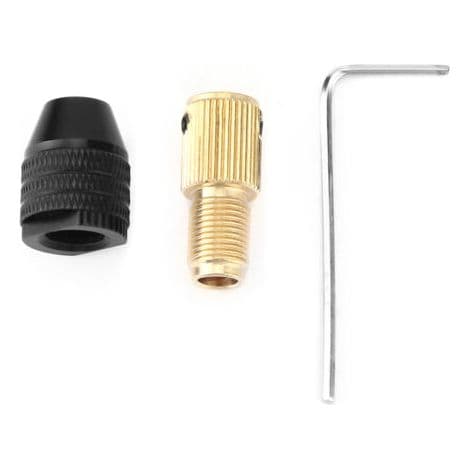 Eosnow Miniatyr Selvstrammende Chuck Mini Elektrisk Drill Tilbehør 0,3-3,4 mm (5 mm)