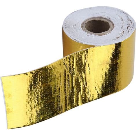 Aluminium termisk isoleringstape til biler (10m x 5cm)