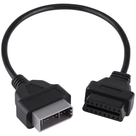 14-bens til 16-bens OBD2 adapterkabel til Nissan-diagnostik