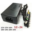 Universell bærbar strømforsyningslader 96W 12V til 24V adaptere C0D8F