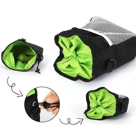 (Sort) Multifunktionel Godbidstaske - Sort - Stor Kapacitet - Premium Materiale