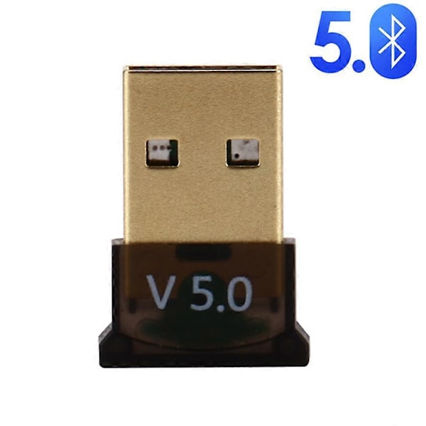 WvvMvv USB trådlös BT5.0 Adapter 5.0 Mottagare 5.0 Dongel Höghastighets Sändare trådlös USB Adapter För Laptop PC Dator