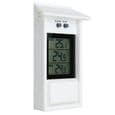 Udendørs termometer - Minimum- og maksimumtemperaturhukommelse - 40 x 46 mm LCD - -20° til +50°C