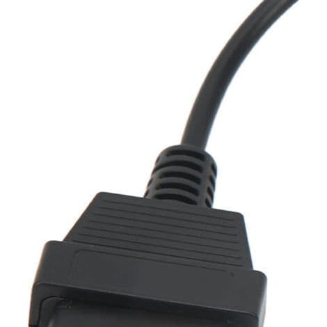 OBD II 20-pin til OBD2 adapterkabel, rund kabel for diagnostisk skannerverktøy