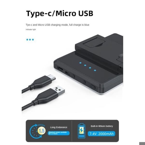 Accentlys til mobiltelefon 2500K 9000K LED Live Videolys til bærbar computer og smartphone-lampe