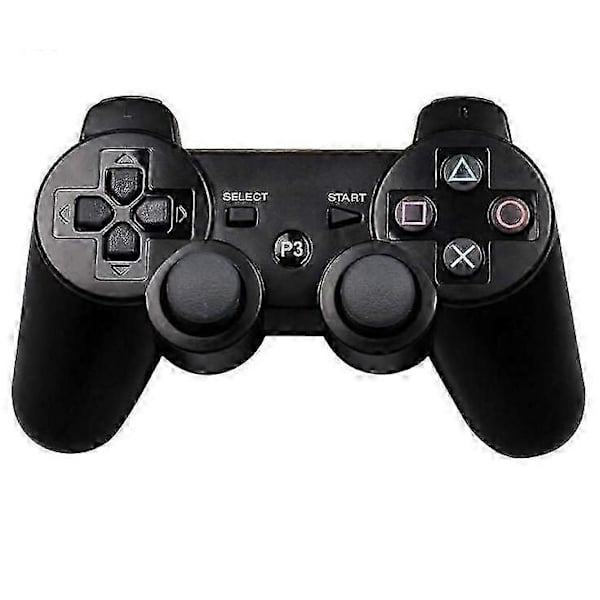 2 kpl PS3 langaton ohjain, musta