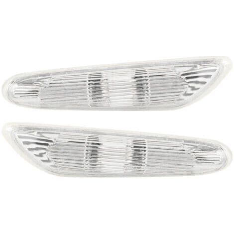 Til BMW E92 sideblinklys, til BMW E90 sideblinklys, sidemarkeringslys, 1 par ABS sideblinklys uden pærer til E90 E91 E92 E93 3-serie