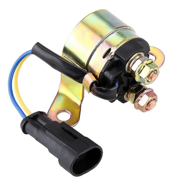 Startrelä Solenoid Motorcykel Startspole Relä (guld) (1st)