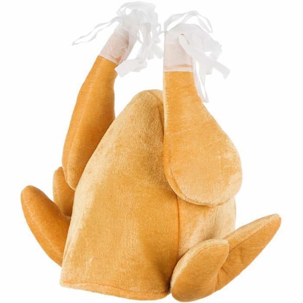 Julekalkunhat - Sjov julekostumehat - Pakkelegs-hat - Julekostumehat