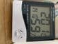 Indendørs Termometer Hygrometer - HTC-1 - LCD-skærm - Temperatur - Luftfugtighed - Område fra -10℃ til +50℃