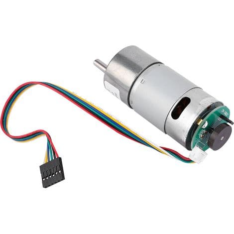 6V torsionsgearmotor med encoder, 400 hastighedsreduktion til robotapplikationer