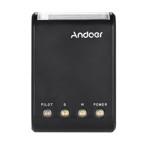 Andoer WS-25 Profesjonell Bærbar Mini Digital Slave Blits Speedlite On-Camera Blits med Universal
