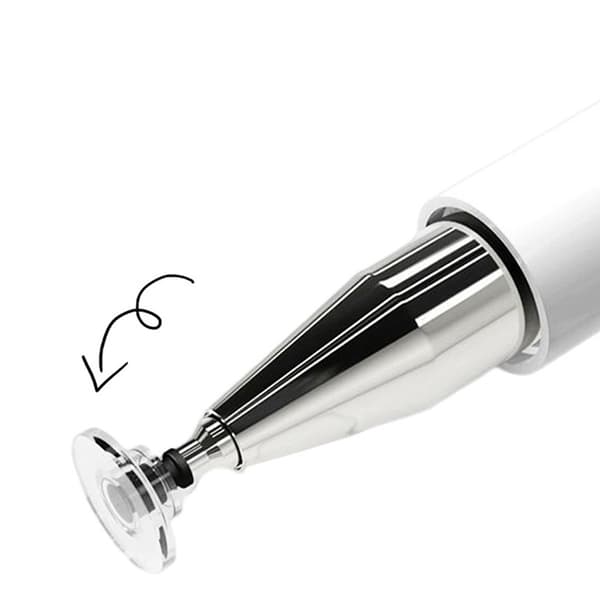 Universal Stylus Pen til iPad & Android Hvid