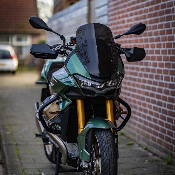 Motorcykel Handskydd Sköld Handskydd Vindruta för MOTO GUZZI V100 Mandello S 2023 2024