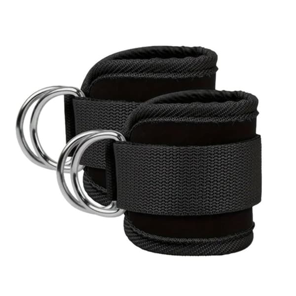 Ankelremmar för kabelmaskiner (2-pack) – Perfekt för motståndsträning och benpass