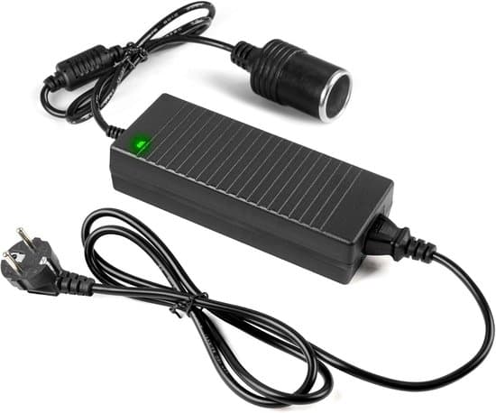 AC til DC-adapter/omformer, 5 ampere, 60 watt, 220V til 12V, strømtransformator, for sigarettenner/kjøleskap.