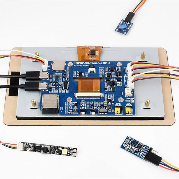 ESP32 S3 No Touch LCD 7 Tum Kapacitiv Skärm 800x480 Utvecklingskort Xtensa LX7 WiFi BT