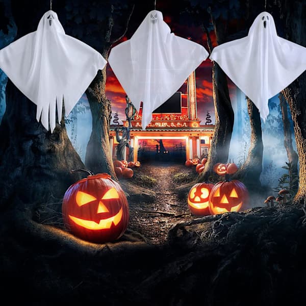 Halloween Dekoration - Hængende Spøgelse