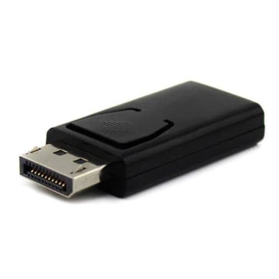 DisplayPort hane till HDMI hona-adapter svart