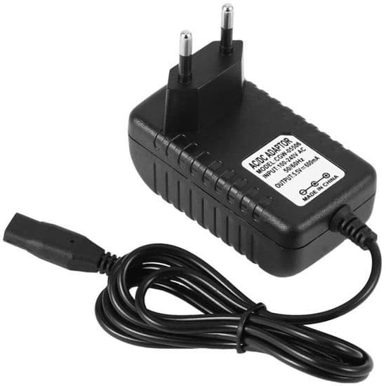 Mopper, bærbar batterilader for Karcher WV50 WV55 WV60 WV70 WV75 og WV2 WV5, vindusplugg - lys grå