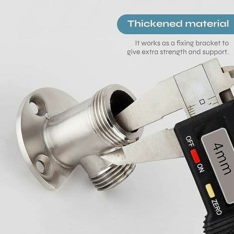 Installationssæt til tilslutning af rør til en synlig vandhane. Udendørs brusesystem. Termostatisk blandingsbatteri. Udvendig konvertering