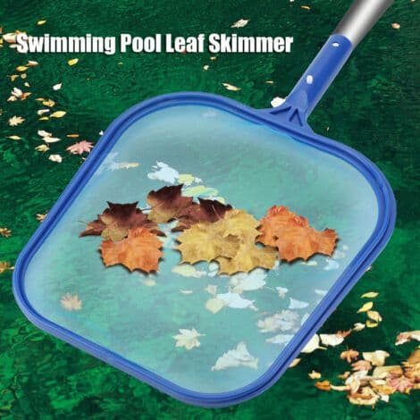 Poolskimmernät, bärbar korgdammsskummare, fontänbadkar