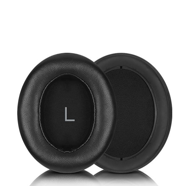 Ørepuder til Sennheiser Momentum 3 Ægte Læder Sort