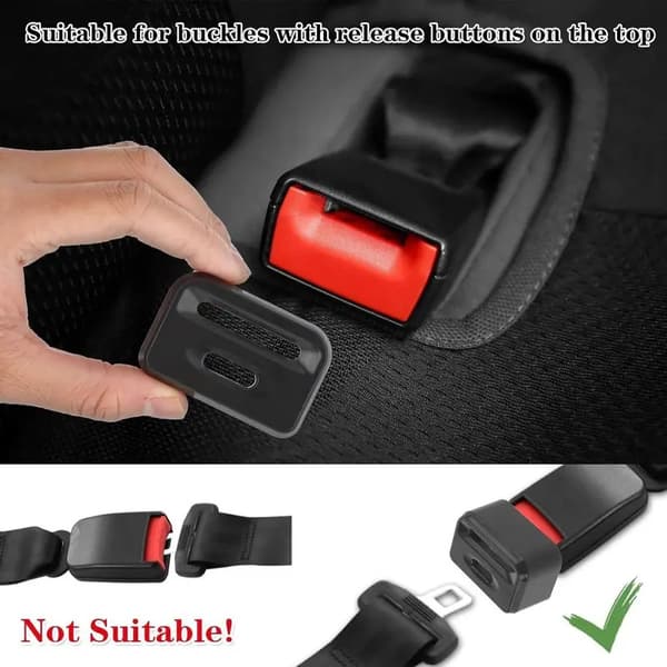 Säkerhetsbältesspänneskydd — Bilbältesspänne — Barnbältesspänneskydd (2-pack)