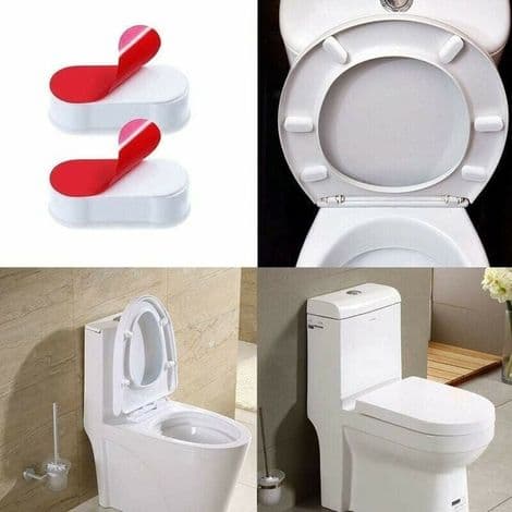 WC-istuimen pehmusteet, 8 kappaletta