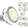 Infälld LED-bryggbelysningssats - Infälld - IP67 - 12V - Varmvit