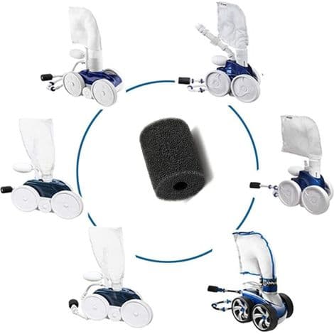 Ulisem 10 stk. støvsugerposer til iRobot Roomba i7/i7+/i3/i3+/i4/i4+/i6/i6+/i8/i8+/S9/S9+/j7/j7+/E5/E6/E7, erstatningsstøvpose tilbehør til R
