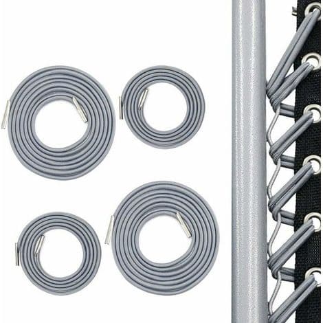 Ulisem Universal Udskiftnings Elastiksnor til Afslapningsstol, Chaiselong, Zero Gravity Klapstol, Bungee Afslapningsstol (2 x 2.2m + 2 x 1.4m D