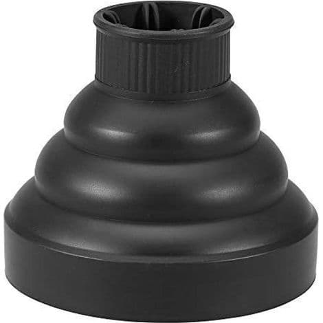 Hårfønerdiffuser - Universell Sammenleggbar Design - Kompatibel med 43 til 66 mm Dyser - For Krøllete og Bølgete Hår - 1 Stykke