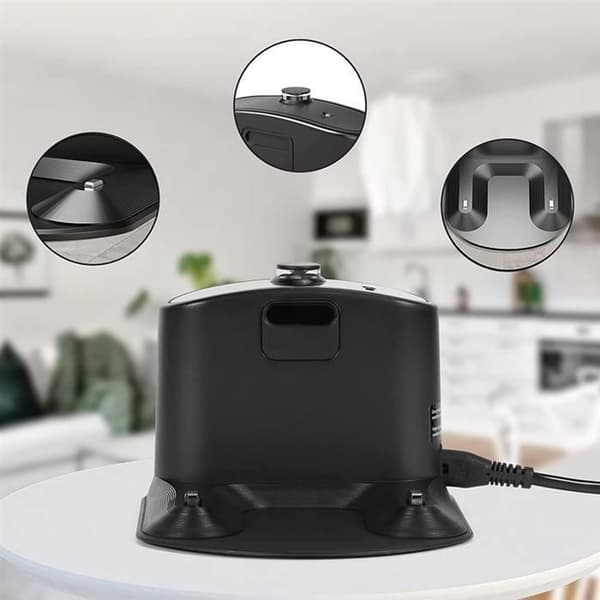 Dokkingstasjon - SODIAL - Roomba - Kompatibel E5 E6 I1 I3 I4 I6 I7 I8 - EU Ladebase - Ledning Inkludert