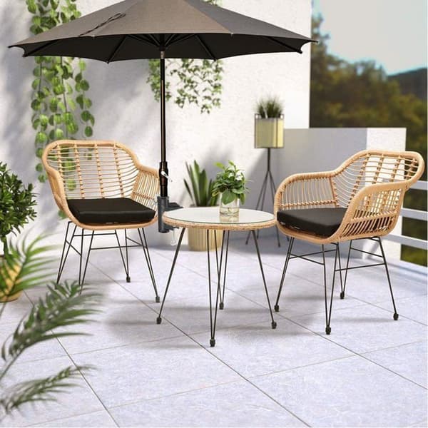 Balkonparasolfod - Erstatningsparasolfod til alle parasoller - Parasolfod til balkon, terrasse, strand