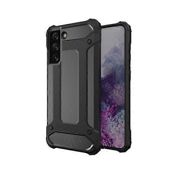 Hybrid Armor Skal, Samsung S22 Ultra, Extra tåligt skal Svart