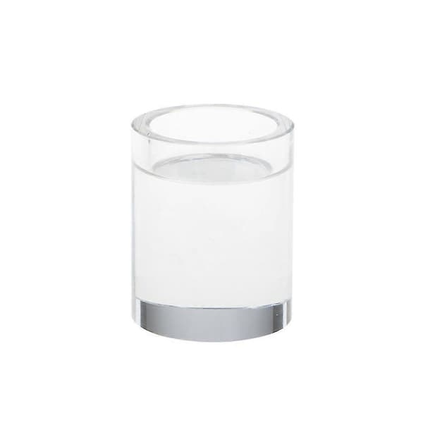 hg Solid Krystall Telysholder Lysestake Stativ For Stearinlys Middag, 5 Størrelser Tilgjengelig - 60mm