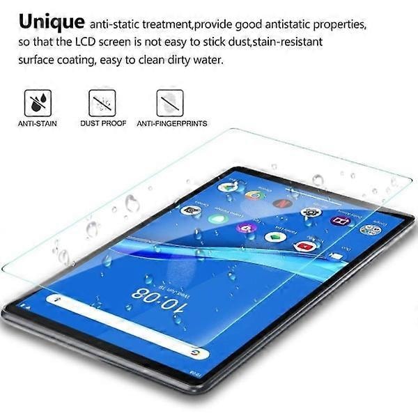Lenovo Tab M10 FHD Plus skärmskydd i härdat glas Transparent