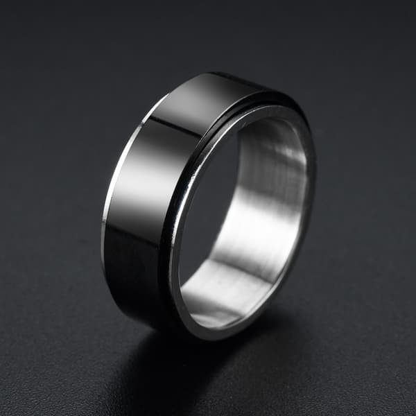 Ringe Rustfrit Stål 6-pak MultiFarve 20 mm