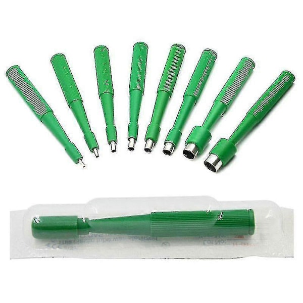 1 st Engångs Professionell Biopsi Dermal Puncher För Hudverktyg Enkel Användning Steriliserad Dermal Anchor Punch Verktyg Piercing Smycken