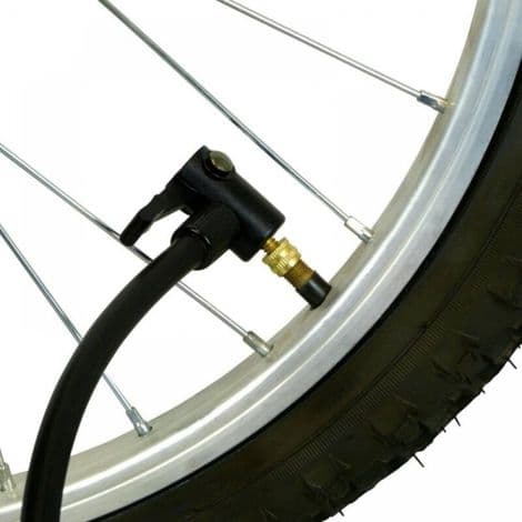 Cykelventiladaptersats, 15 delar, reduceringsspetsar, däckuppblåsningsadaptersats, bollpumpnål, universal