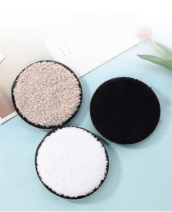 Makeupfjerner Pads - 3 Pak Genanvendeligt Sæt Mikrofiber Ansigtsrensning
